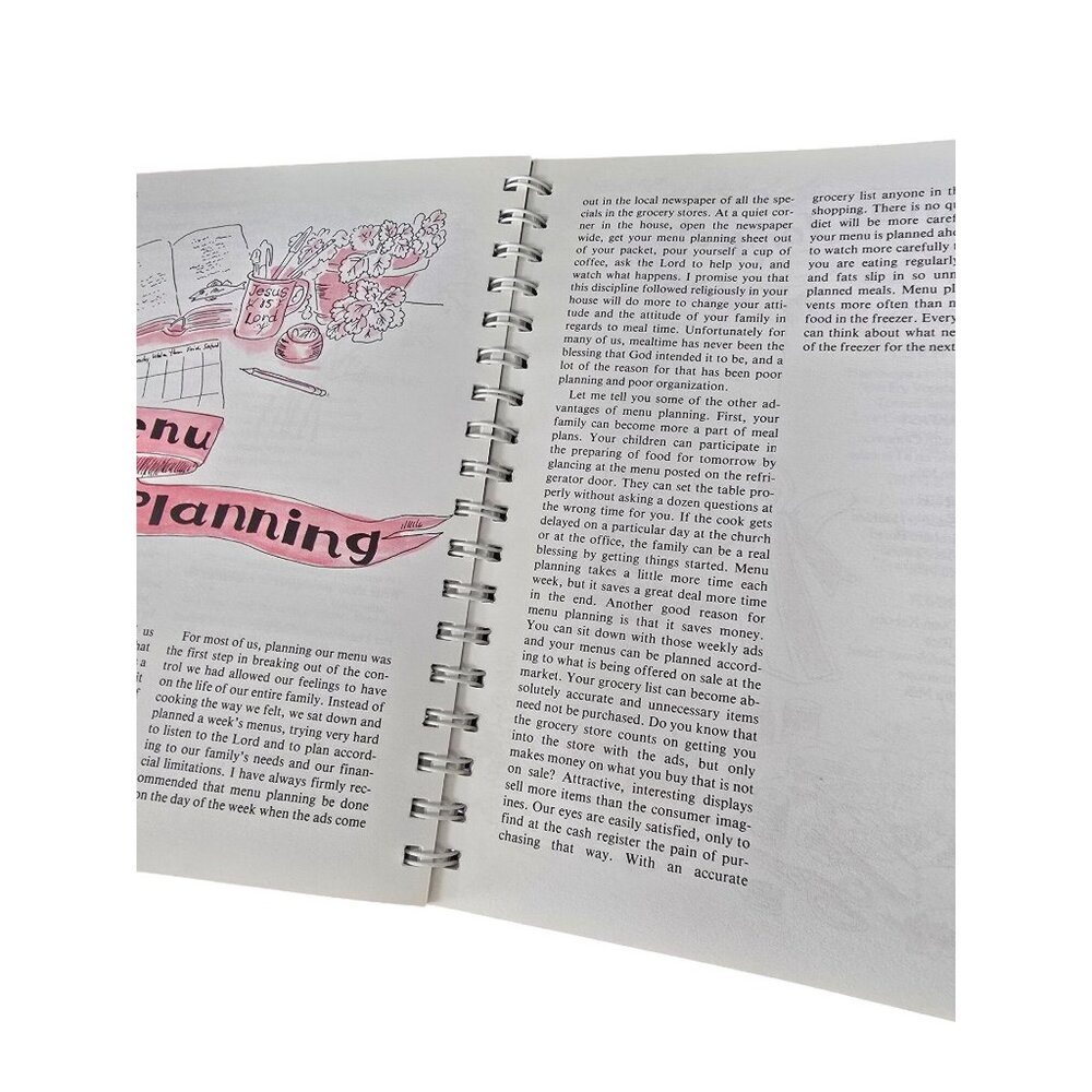 The 3D Cookbook By Paraclete Press 7th Printing Spiral Bound 1987 - Picture 9 of 12